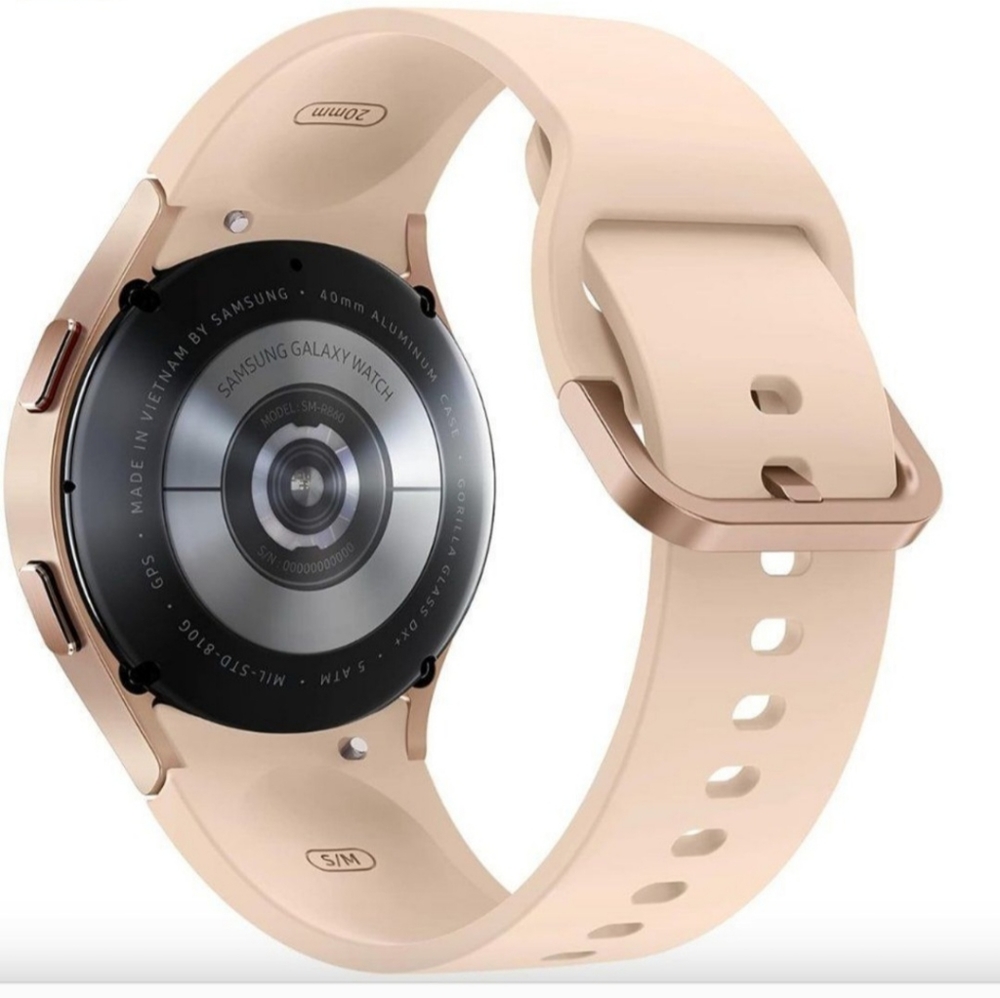 Samsung Galaxy Watch4 Aluminum Smartwatch 40mm LTE Gold - Picture 12 of 12